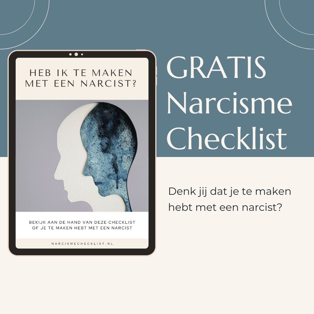 Gratis checklist - Heb ik te maken met een narcist?